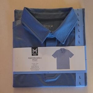 Member's Mark Blue Polo Shirt